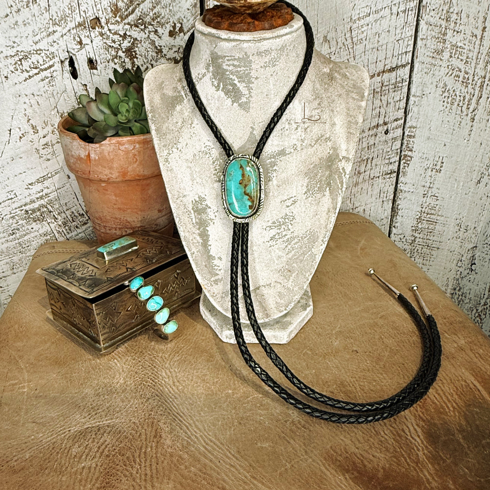 The Royston Turquoise Bolo