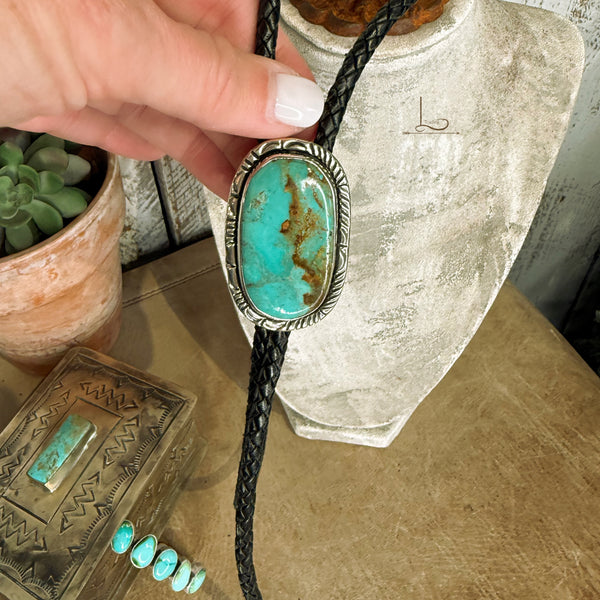 The Royston Turquoise Bolo