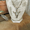 The Sterling Silver Longhorn Pendant