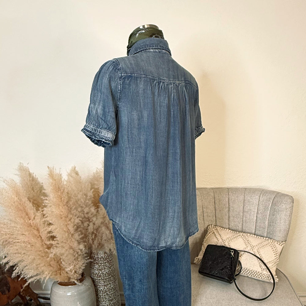 The Stevie Vintage Denim Top