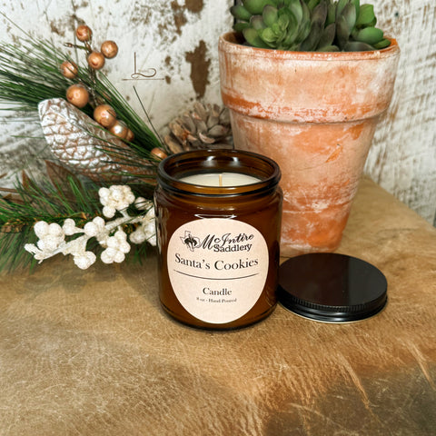 Santa's Cookies ~ Candle