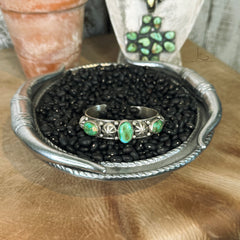 The Tres Sonoran Turquoise Star Cuff