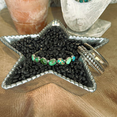The Sonoran Turquoise Siete Cuff