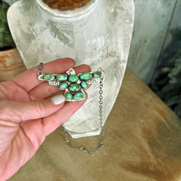 The Sonoran Turquoise Thunderbird Necklace