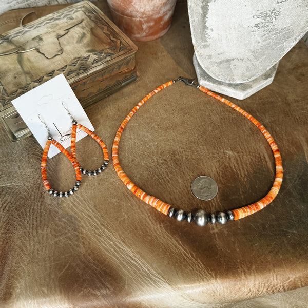 The Spiny & Sterling Silver Pearl Necklace
