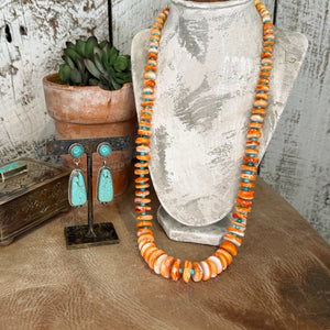 The Graduated Spiny & Turquoise Necklace