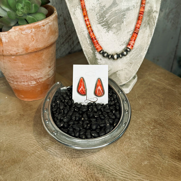 Red Spiny Studs