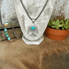 The Sonoran Turquoise Thunderbird Pendant
