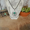 The Sonoran Turquoise Thunderbird Pendant