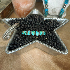 The Sonoran Turquoise Siete Cuff