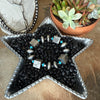 The Sterling & Turquoise Square Pearl Bracelet - Horse, Longhorn & Cactus
