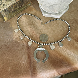 The Mini Sonoran Turquoise Squash Blossom Necklace