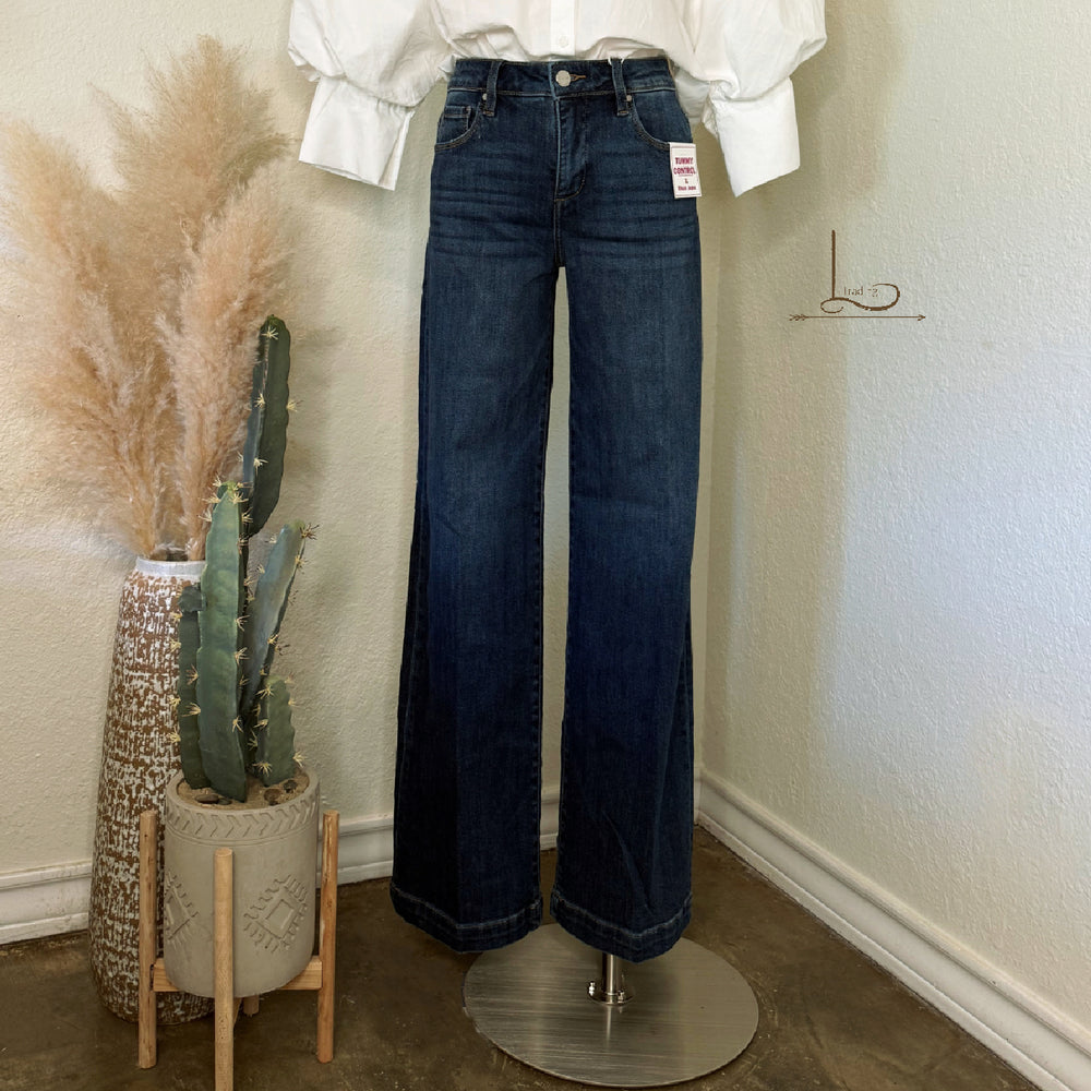 The Tess  Wide Leg Jeans with Tummy Control