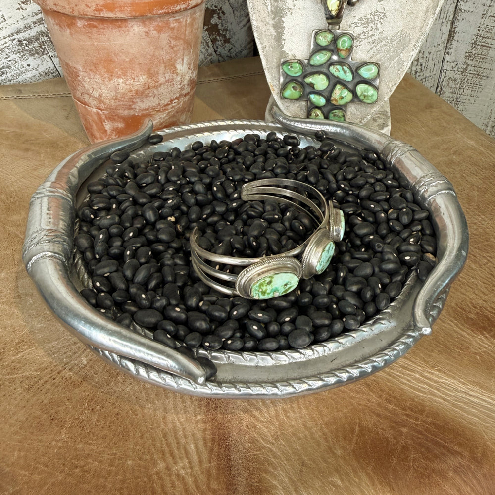 The Tres Sonoran Turquoise Verde Cuff