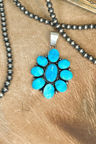 The Blue Ridge Grande Turquoise Pendant