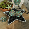 Grande Verde Turquoise Cluster Earrings