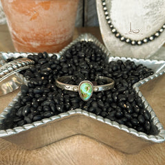 The Verde Turquoise Stacker Cuff