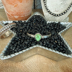 The Verde Turquoise Stacker Cuff