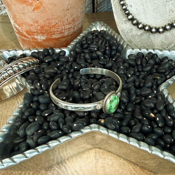 The Verde Turquoise Stacker Cuff