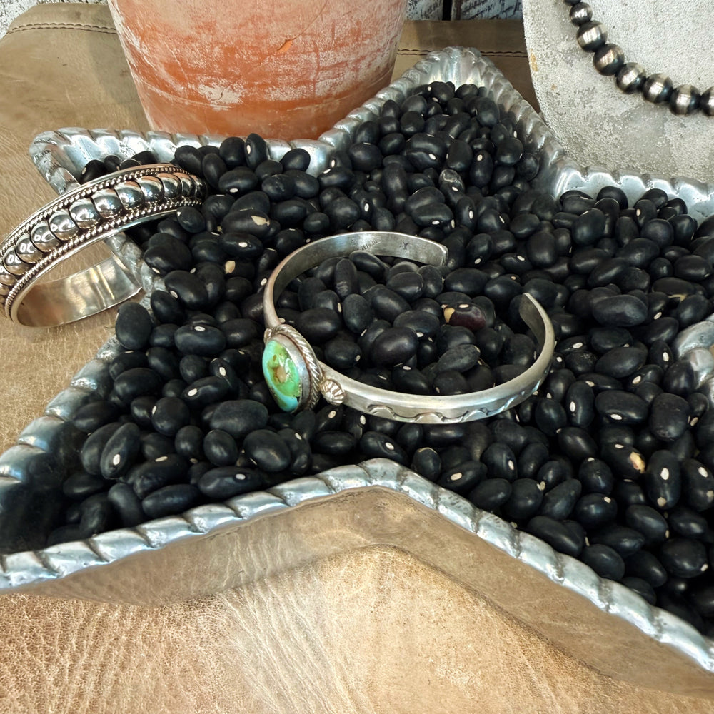 The Verde Turquoise Stacker Cuff
