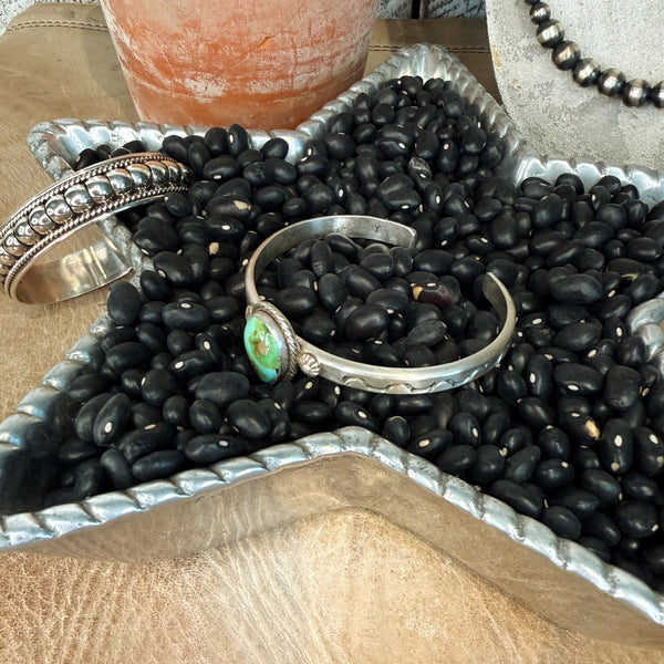 The Verde Turquoise Stacker Cuff