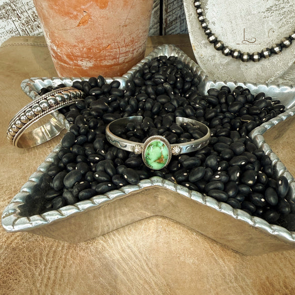 The Verde Turquoise Stacker Cuff