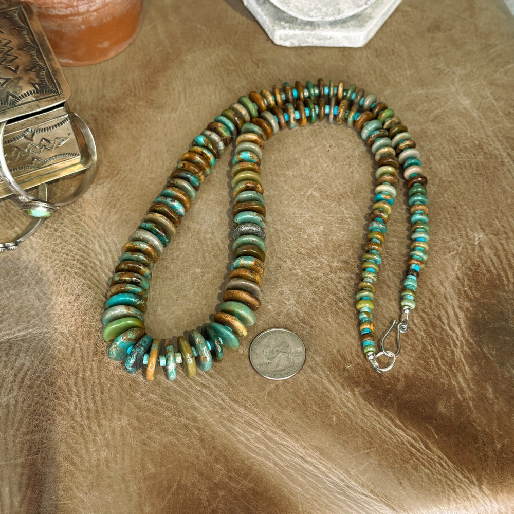 The Graduated Verde Turquoise Necklace