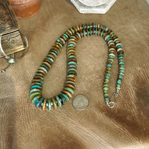 The Graduated Verde Turquoise Necklace