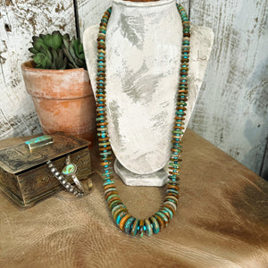 The Graduated Verde Turquoise Necklace