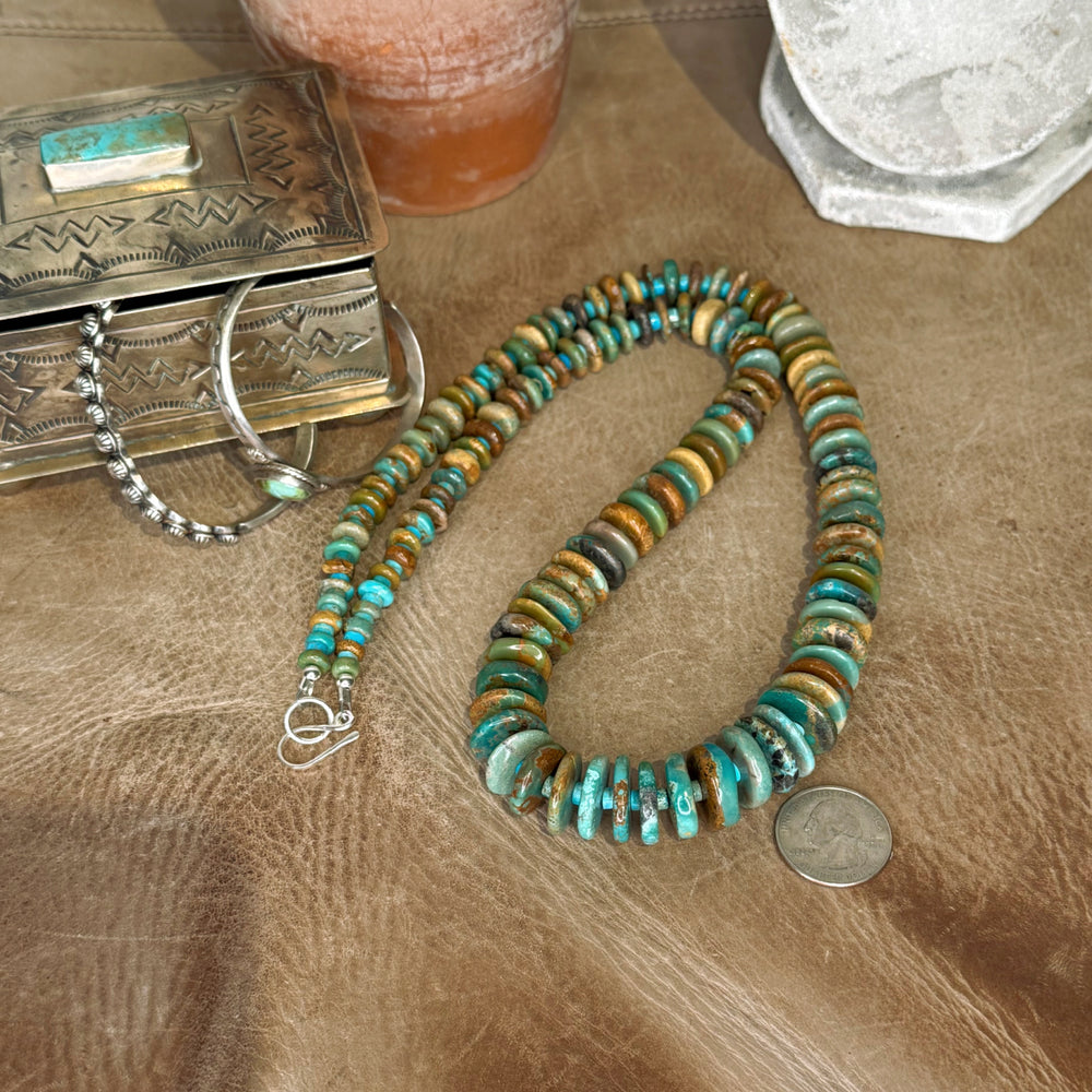 The Graduated Verde Turquoise Necklace