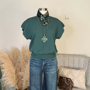 The Whitley in Teal Blue