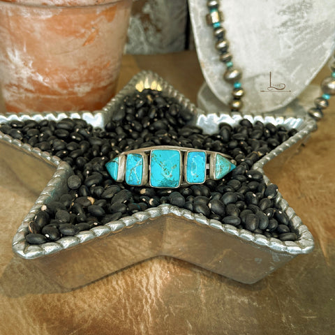 The Azul Turquoise Sterling Cuff