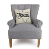 Texas ~ Wool Hooked Pillow