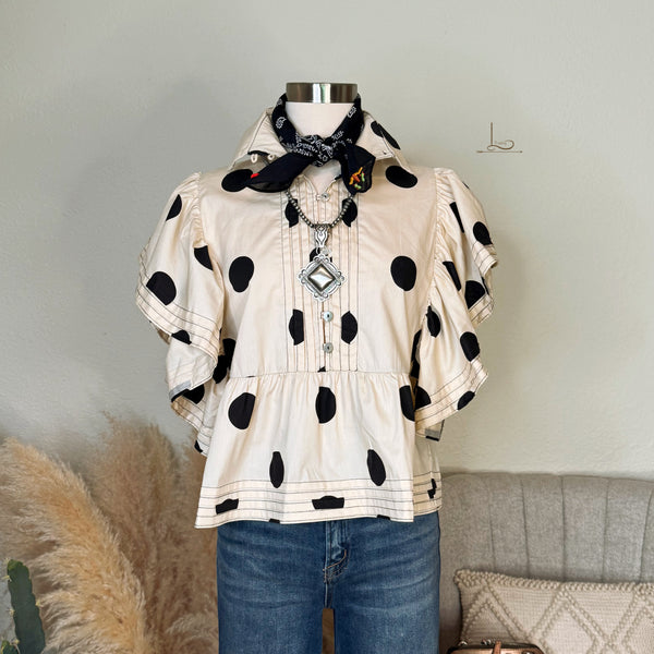 The Camden in Cream & Black