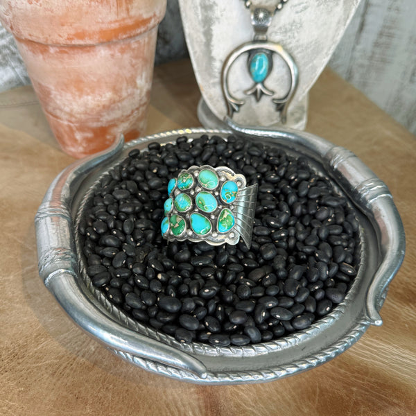 The Cananea Sonoran Turquoise Cuff