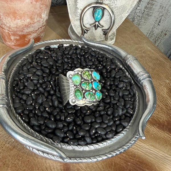 The Cananea Sonoran Turquoise Cuff