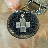 The Chimney Butte Turquoise Cross Pendant