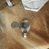 Sterling Silver & Turquoise Concho Pendant