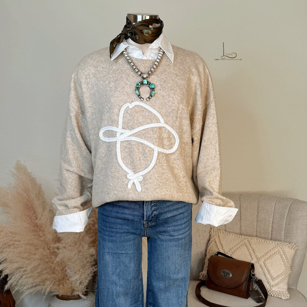 The Cowboy Up Sweater