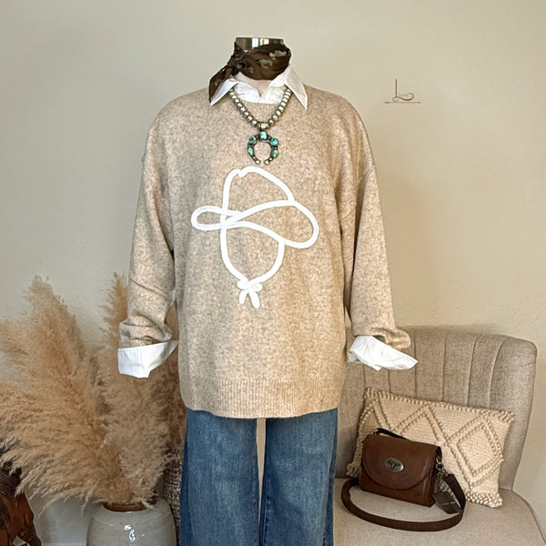 The Cowboy Up Sweater