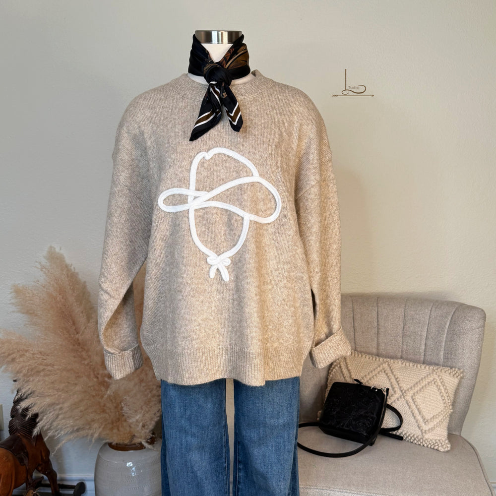 The Cowboy Up Sweater