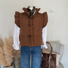 The Everett Puffer Vest in Mocha