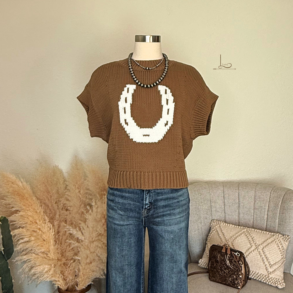 Feelin' Lucky in Mocha ~ Sweater
