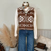 The Mesa Flatts Vest in Brown