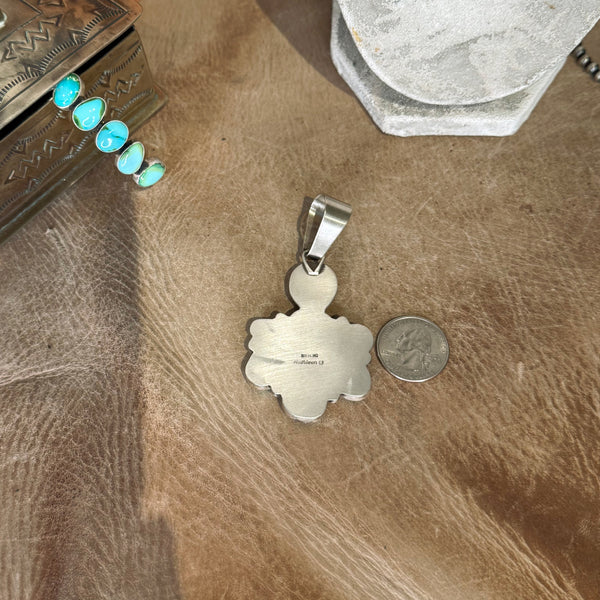 Royston Turquoise Cluster Pendant