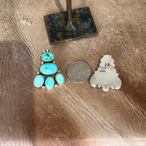 The Sonoran Turquoise Cluster Earrings
