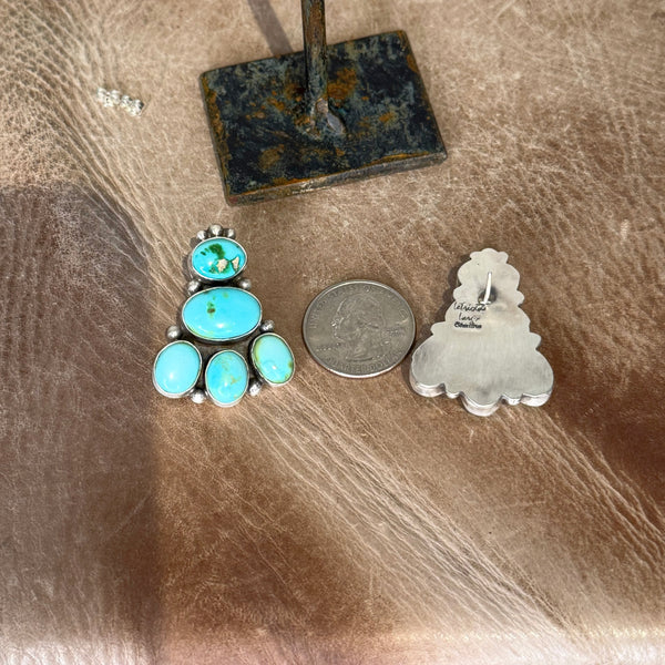 The Sonoran Turquoise Cluster Earrings