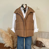 The Tilden Puffer Vest in Mocha