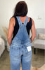 The Giddings ~Distressed Denim Overalls