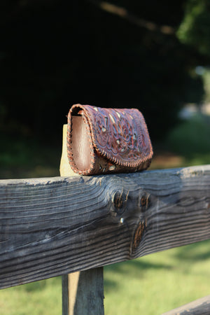 Antonio Tooled Clutch w/ Ivory Inlay - L Trading
